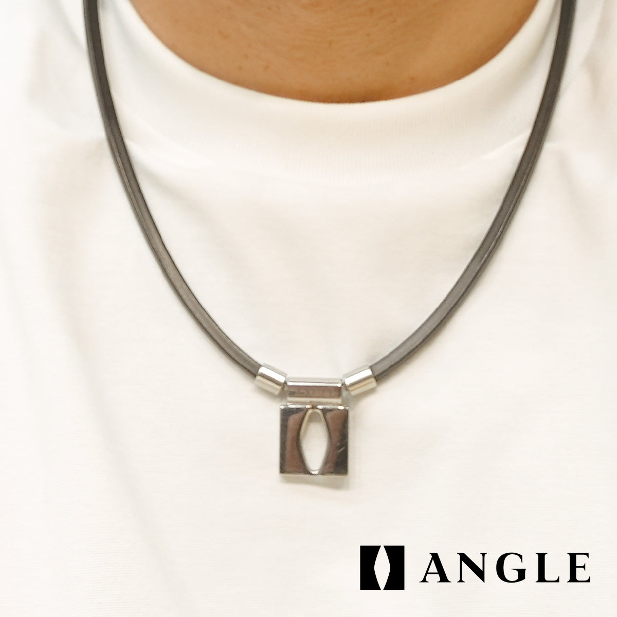 ANGLE ネックレス 磁気ネックレス】ANGLE e.MODEL 01 NECKLACE president Nagano Ver