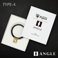 【磁気ネックレス】ANGLE e.MODEL 01 NECKLACE TIGERS Ver. Type-A