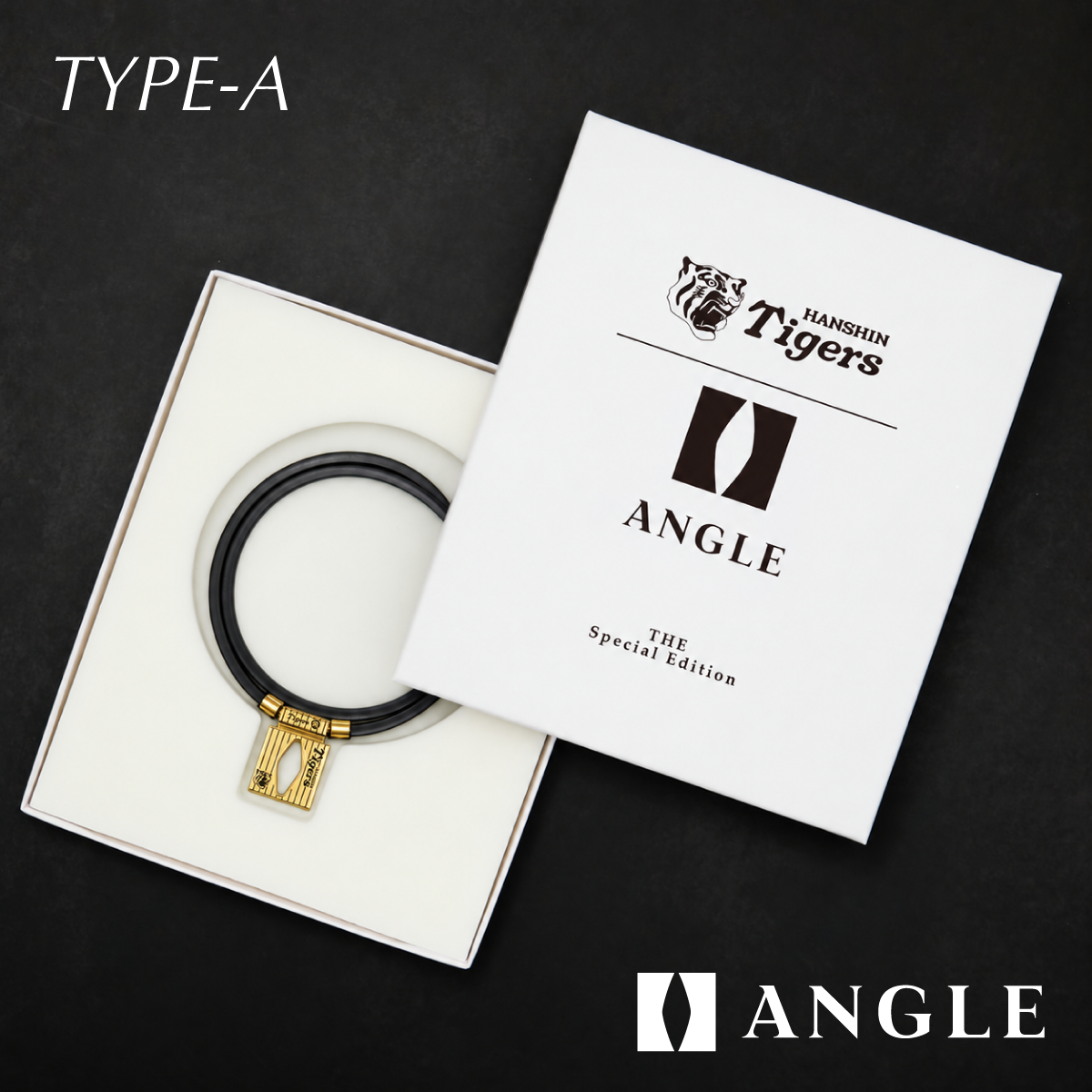 【磁気ネックレス】ANGLE e.MODEL 01 NECKLACE TIGERS Ver. Type-A