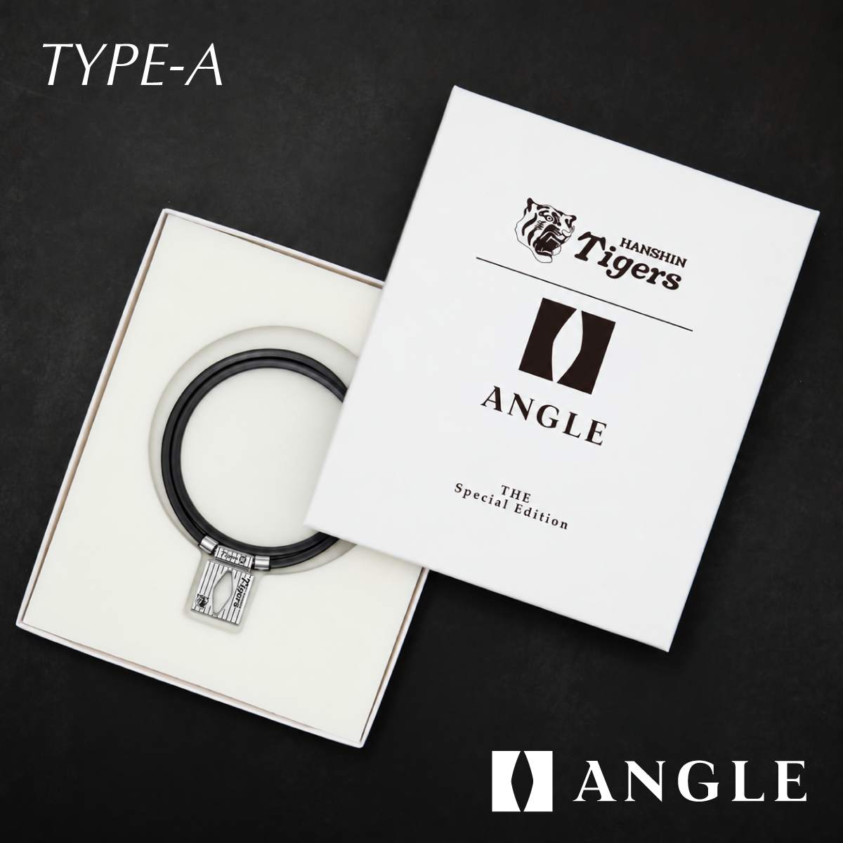 【磁気ネックレス】ANGLE e.MODEL 01 NECKLACE TIGERS Ver. Type-A