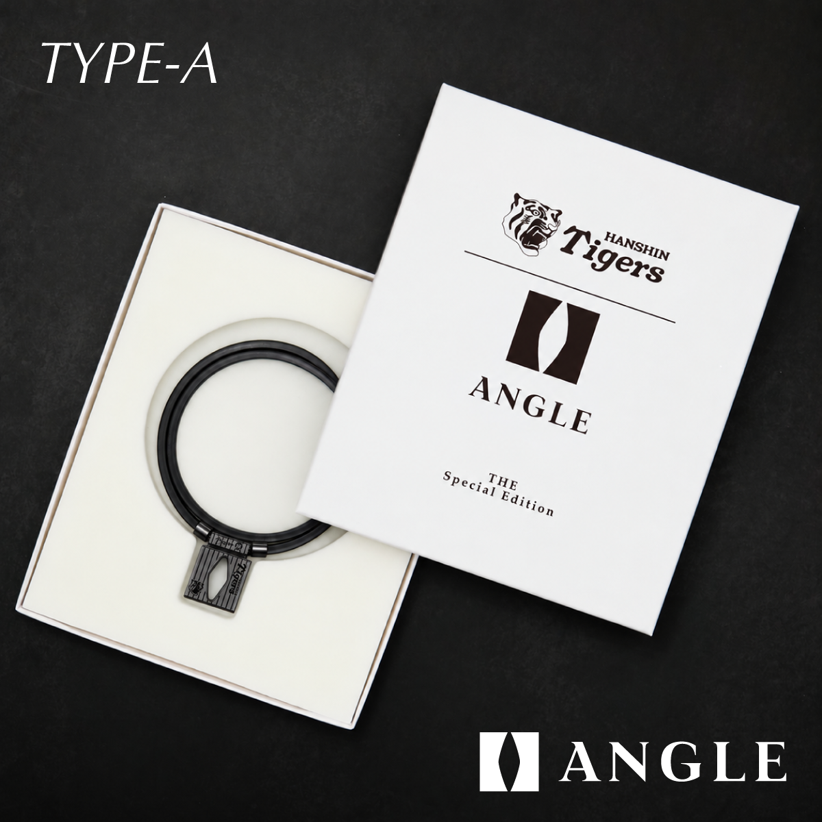 【磁気ネックレス】ANGLE e.MODEL 01 NECKLACE TIGERS Ver. Type-A