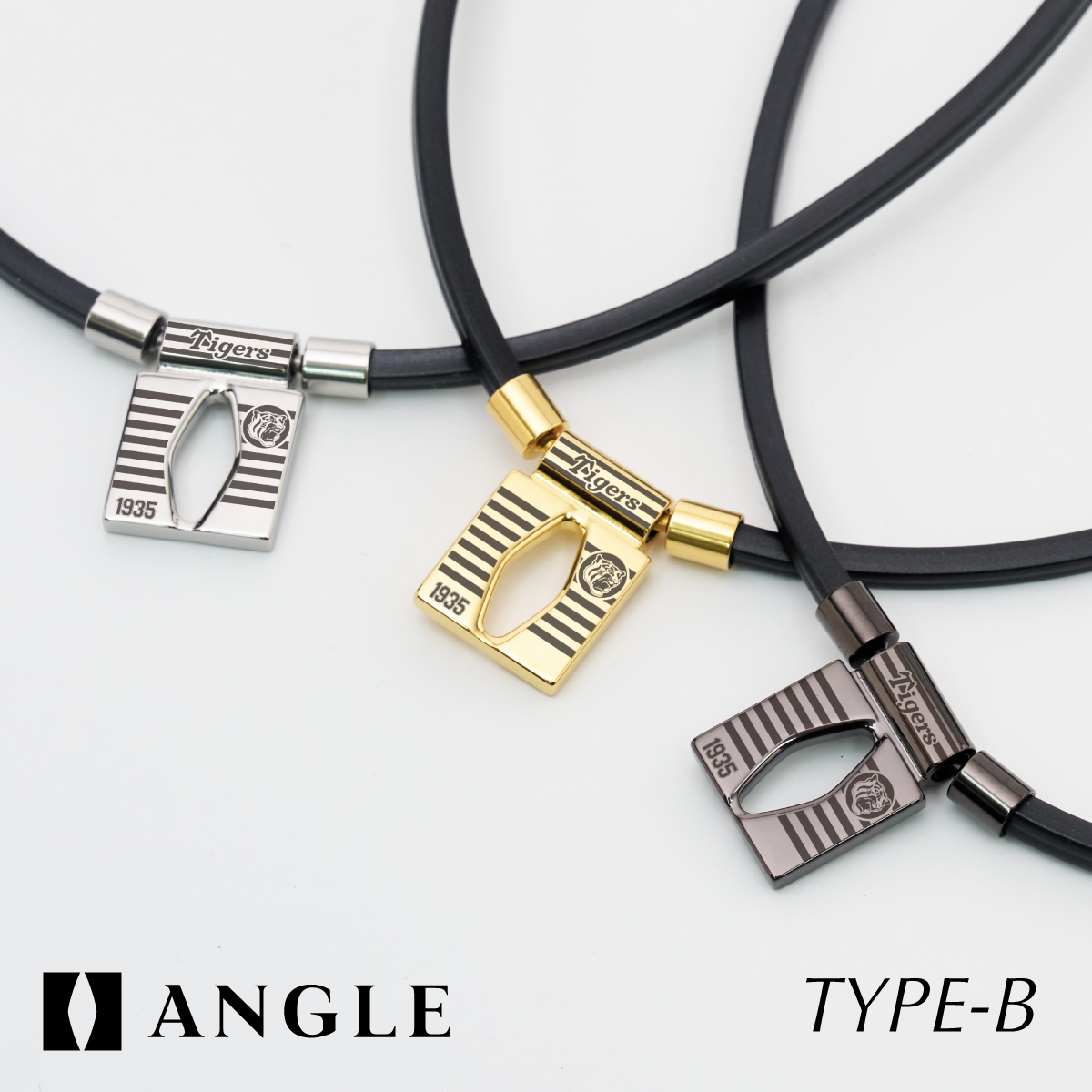 【磁気ネックレス】ANGLE e.MODEL 01 NECKLACE TIGERS Ver. Type-B